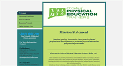 Desktop Screenshot of ctpecadre.com